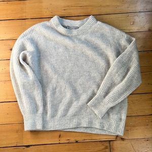 Everlane alpaca crew.